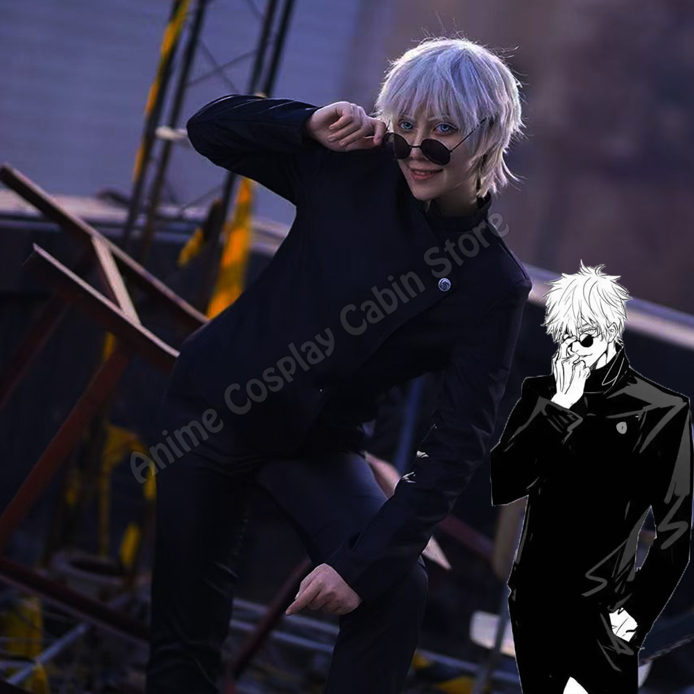 Jujutsu Kaisen Uniform - Cadılar bayramı Anime Jujutsu Kaisen Sezon