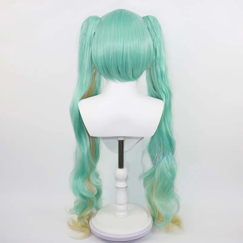Anime Cosplay Blue Hair - Le Cool Anime Miku Çilekli Pasta