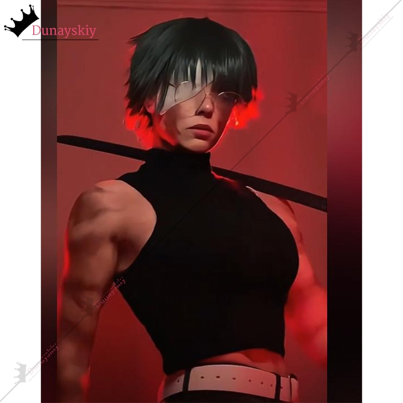 Jujutsu Kaisen Uniform - YiNuo*/2026 Yeni Maki Zenin Cosplay Kostüm