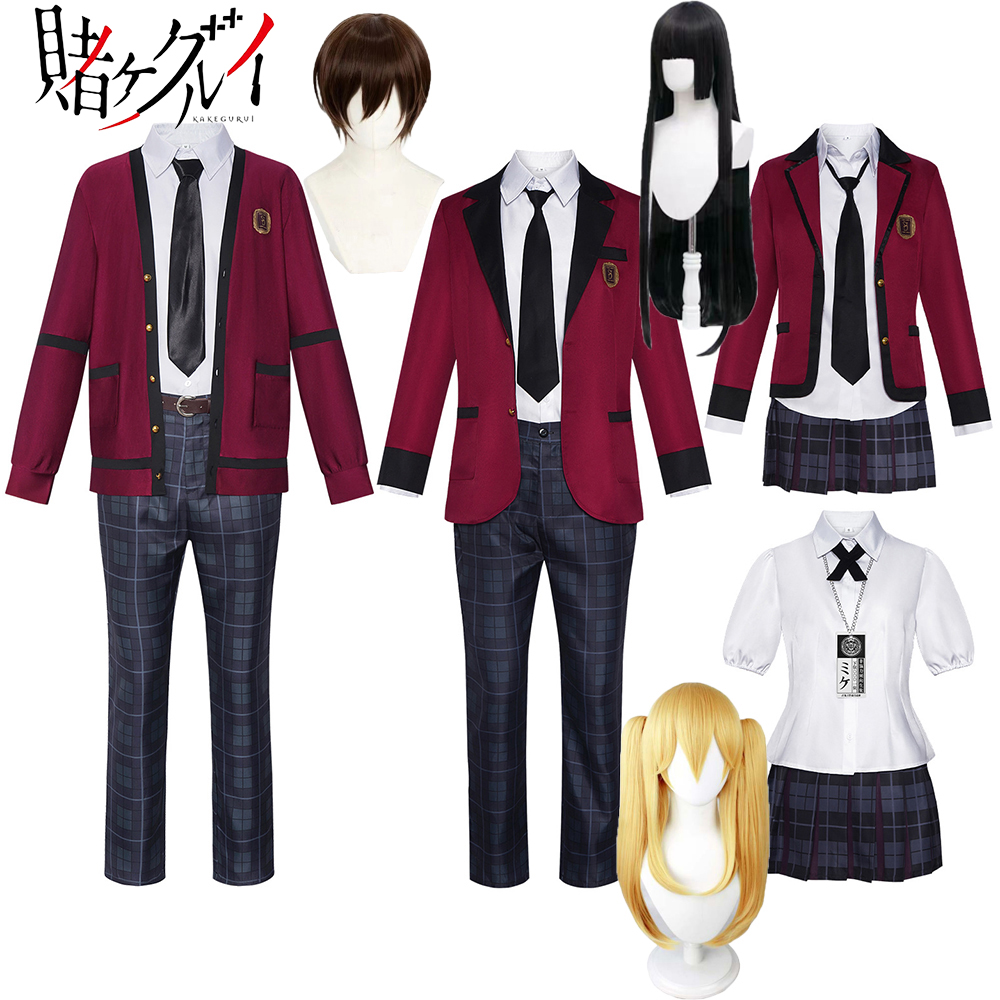 Anime Cosplay Live - Jabami Yumeko Cosplay Anime Kakegurui Ryota