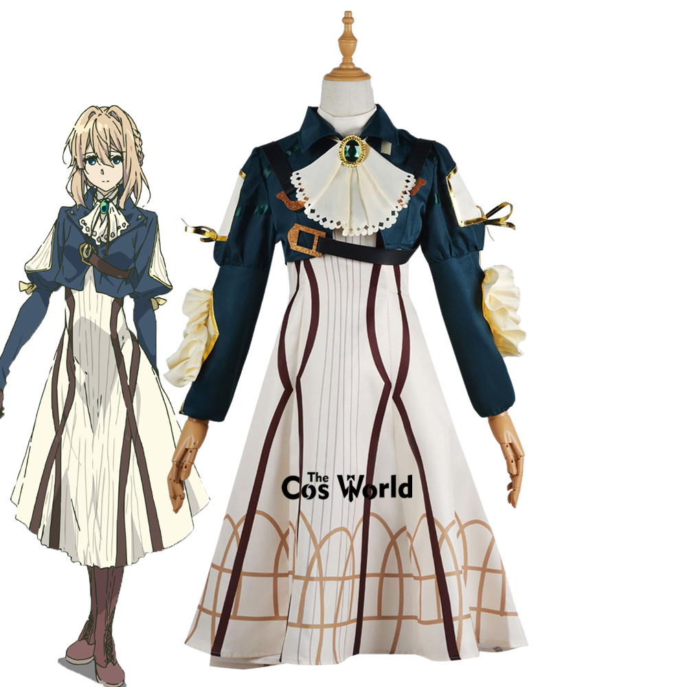 Violet Evergarden Dress - Violet Evergarden Elbise Üniforma Kıyafetleri Anime