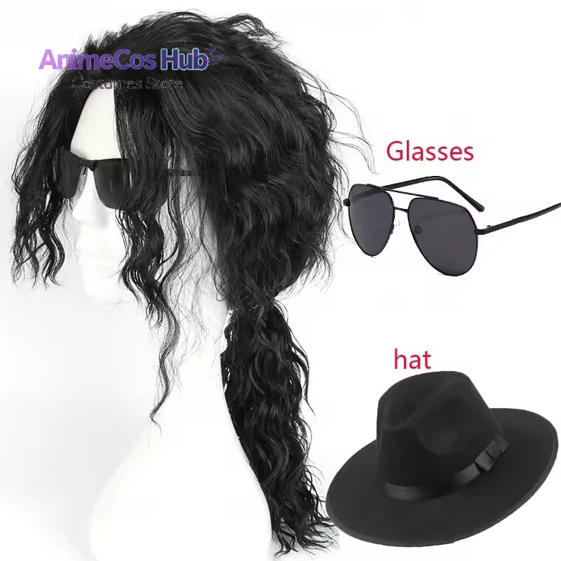 Cosplay Anime Black Hair - Anime Michael Jackson Cosplay Michael Cosplay