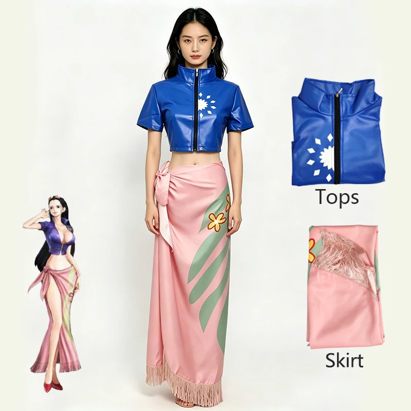 Anime Cosplay Nico Robin - Kadınlar için Nico Robin Cosplay İki