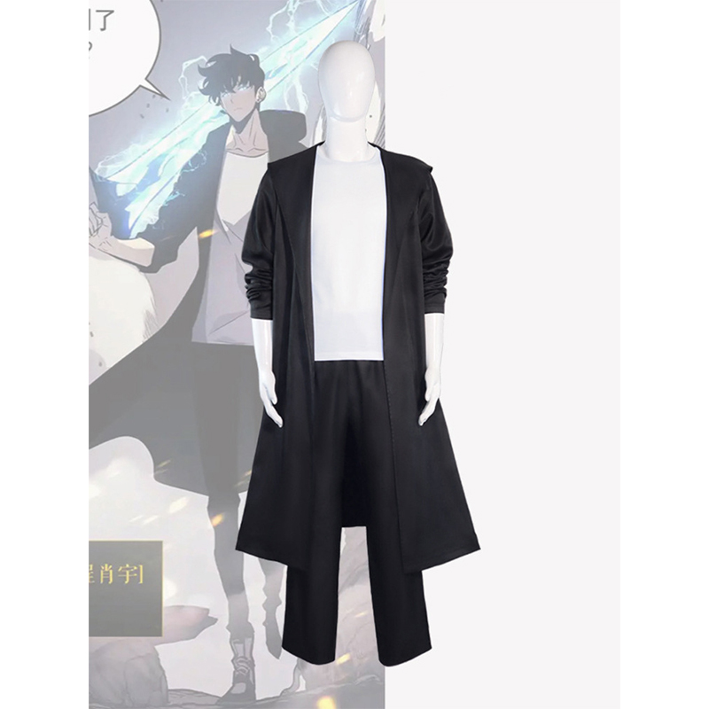 Cosplay Anime Solo - Anime Şövalye Katil Sung Jin-woo Solo