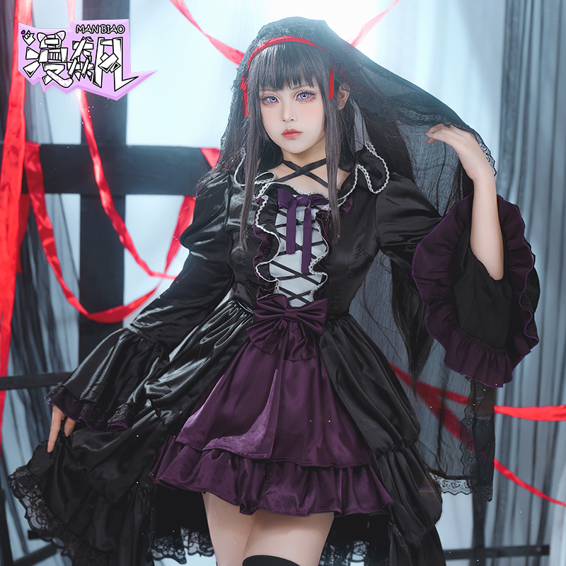 Anime Cosplay Diy - Akemi Homura Cosplay Kostüm Puella Magi