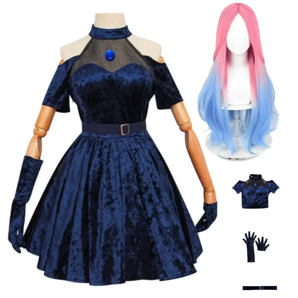 Mizi Cosplay Kostümü Anime Uza - Anime Cosplay Blue Hair incelemesi ve fiyatı