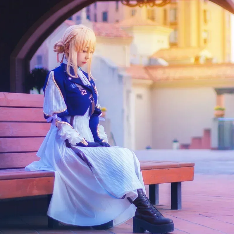 Violet Evergarden Cosplay Kost - Violet Evergarden Dress incelemesi ve fiyatı