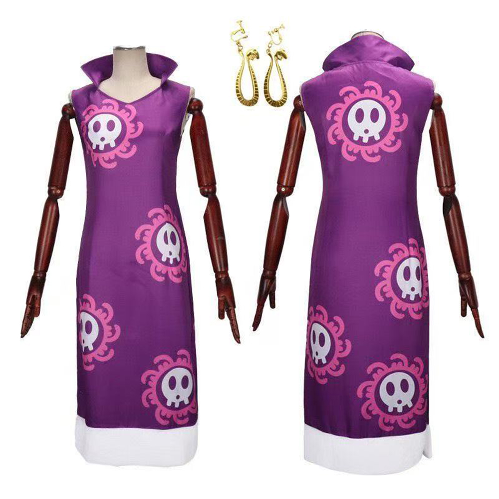 Anime Boa Hancock Cosplay Kost - Anime Cosplay Kimono incelemesi ve fiyatı