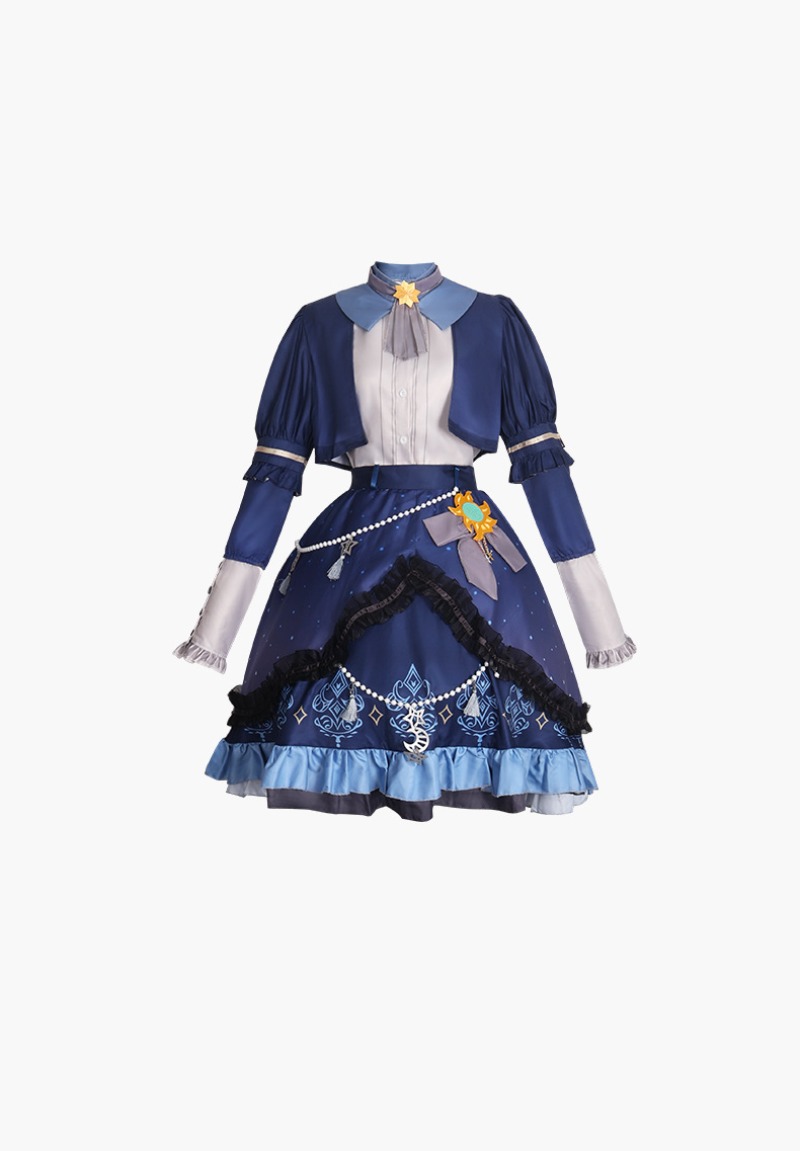 2025 PJSK Yıldız Renkli Elbise - Women Anime Cosplay incelemesi ve fiyatı