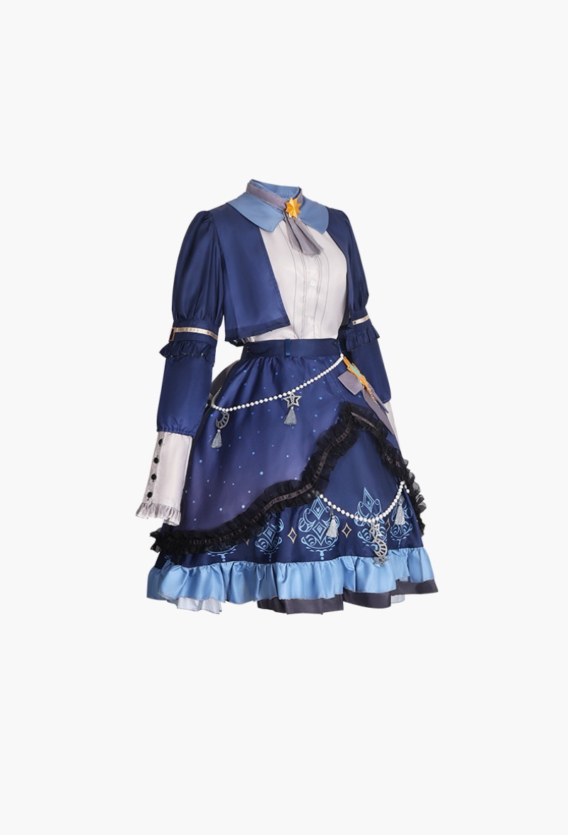 2025 PJSK Yıldız Renkli Elbise - Women Anime Cosplay incelemesi ve fiyatı