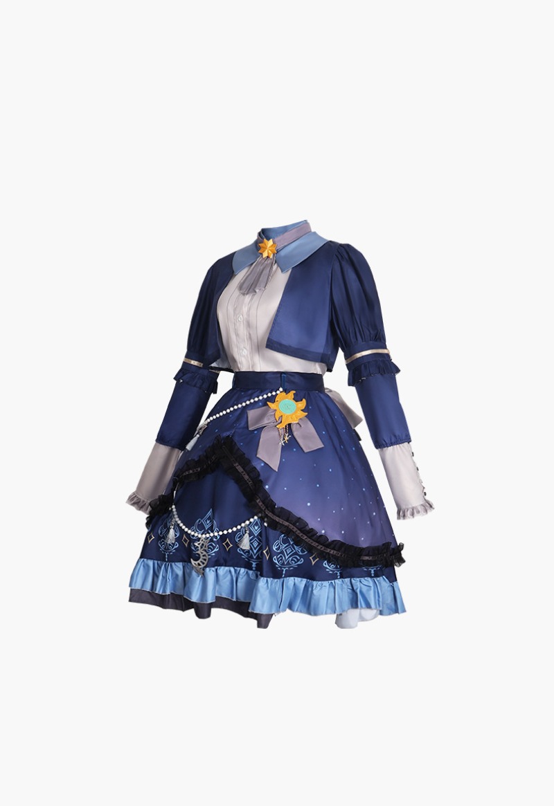 2025 PJSK Yıldız Renkli Elbise - Women Anime Cosplay incelemesi ve fiyatı