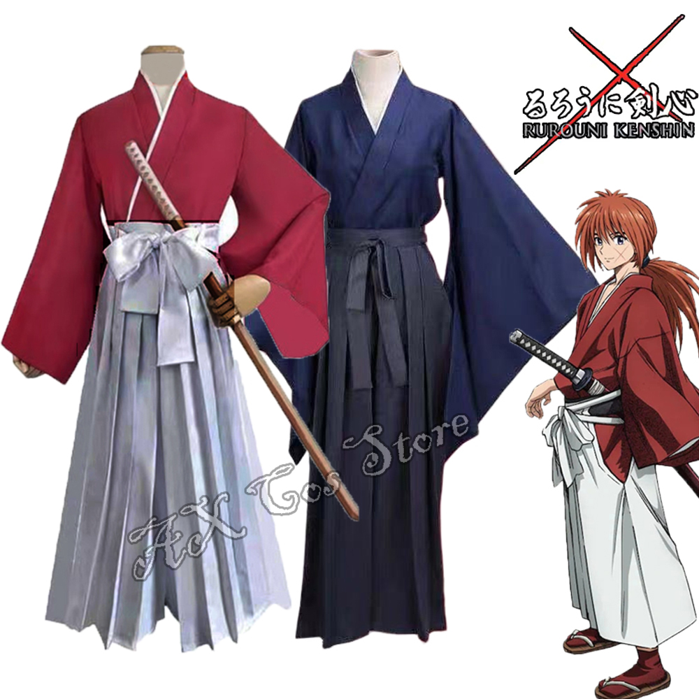 Anime Rurouni Kenshin Himura K - Anime Cosplay Kimono incelemesi ve fiyatı