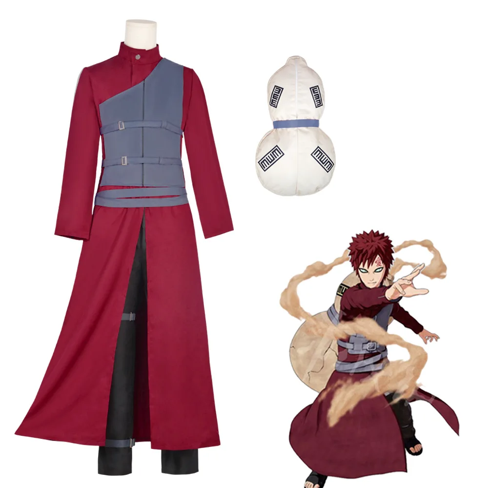 Anime Gaara Rol Yapma Kostümü  - Anime Cosplay Ninja incelemesi ve fiyatı