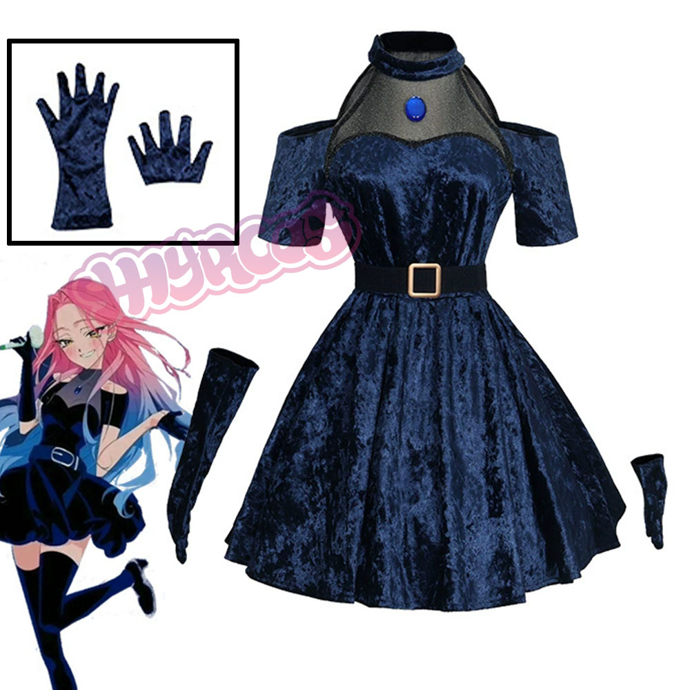 Mizi Cosplay Anime Uzaylı Sahn - Anime Cosplay Blue Hair incelemesi ve fiyatı