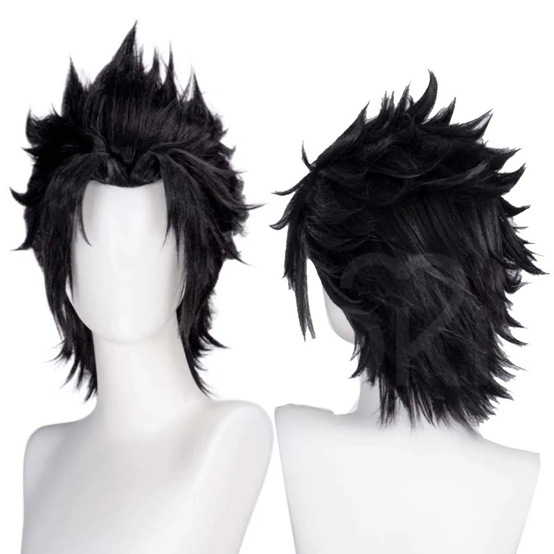 Le Cool Men Zackk Fair Cosplay - Cosplay Anime Black Hair incelemesi ve fiyatı
