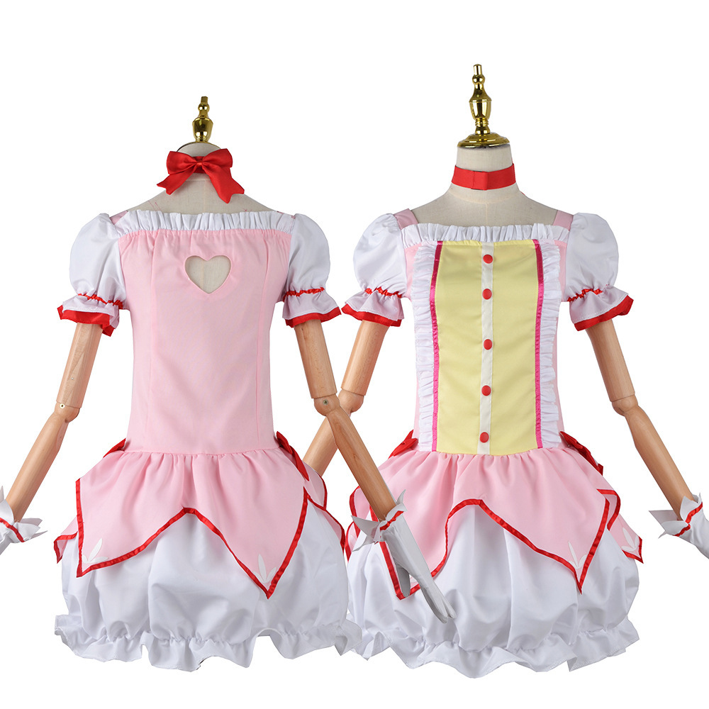 Puella Magi Madoka Magica Cosp - Anime Cosplay Diy incelemesi ve fiyatı