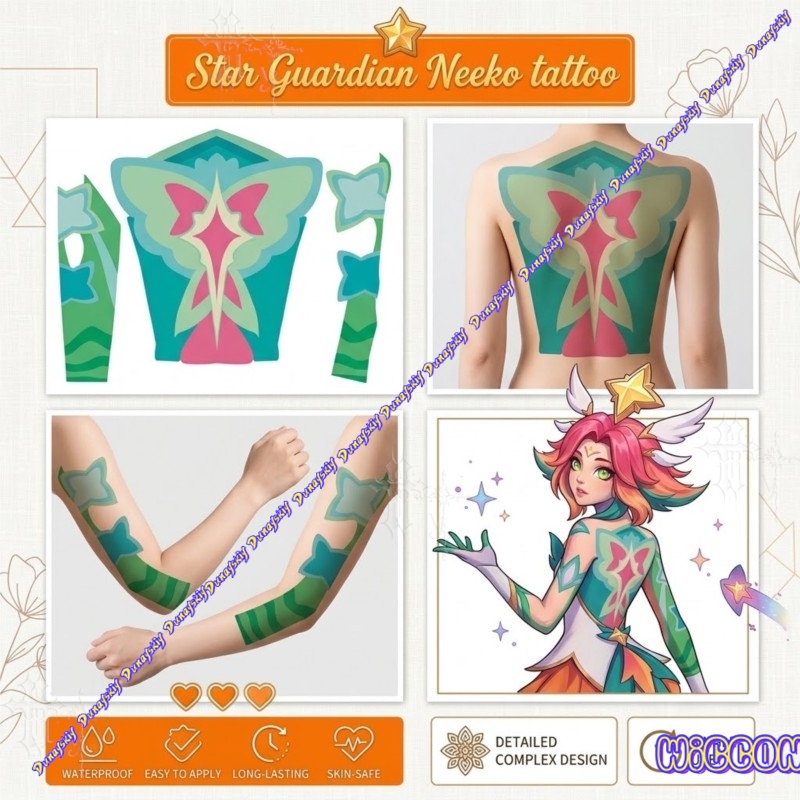 Star Guardian Neeko Sırt ve Ko - Anime Cosplay Photo incelemesi ve fiyatı