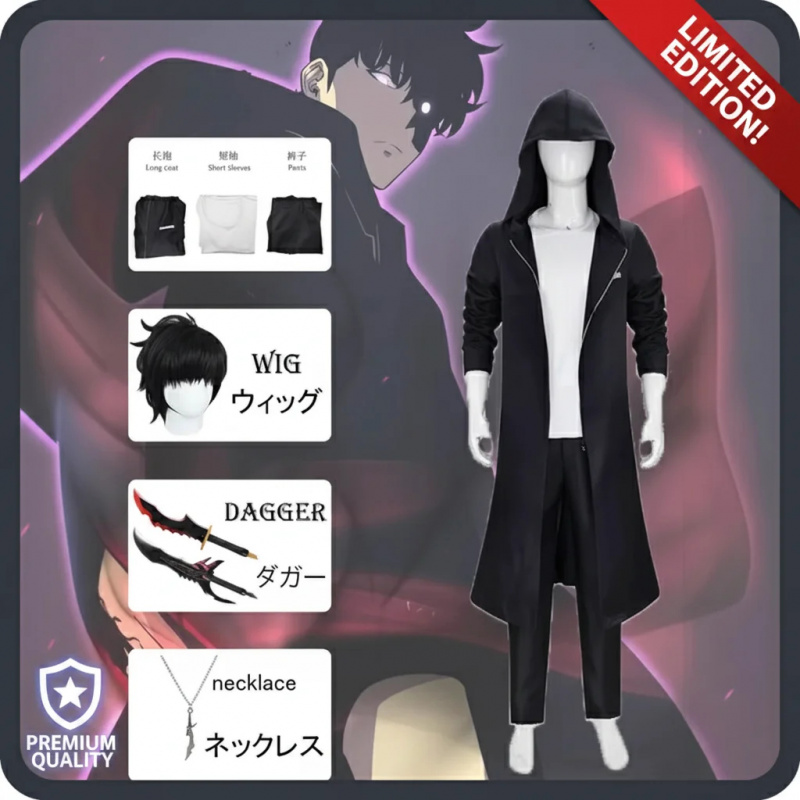 ▓ 2026 Sung Jinwoo Solo Leveli - Cosplay Anime Solo incelemesi ve fiyatı