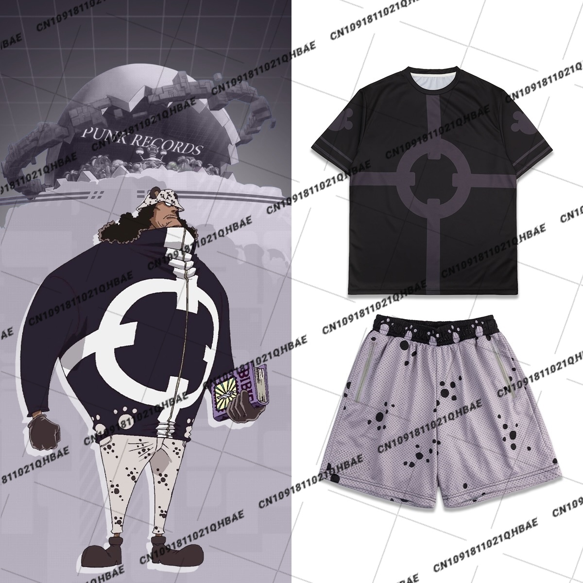 Yeni Egghead Adası Bartholemew - Anime Cosplay Swimsuit incelemesi ve fiyatı