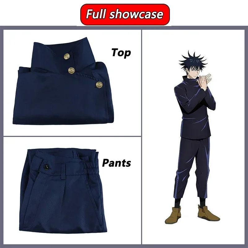 Fushiguro Megumi Cosplay Kostü - Jujutsu Kaisen Uniform incelemesi ve fiyatı
