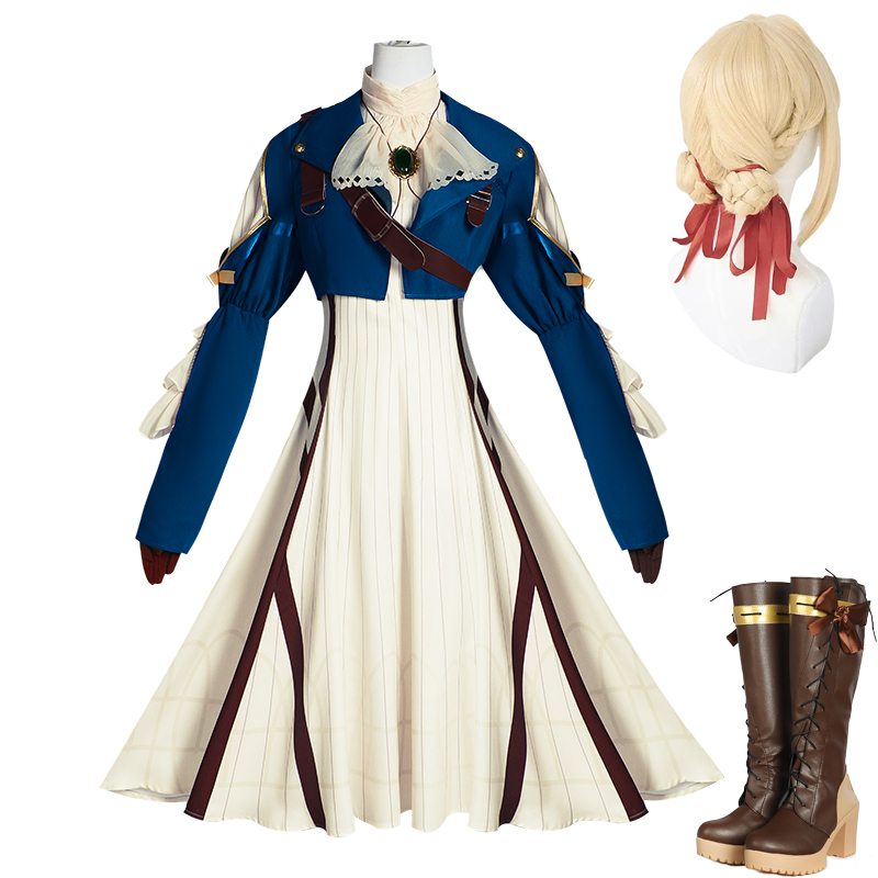 Menekşe Evergarden Cosplay Kos - Violet Evergarden Dress incelemesi ve fiyatı