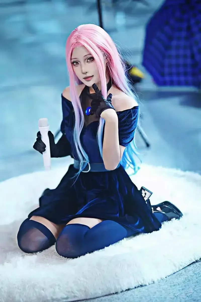 Mizi Cosplay Kostümü Anime Uza - Anime Cosplay Blue Hair incelemesi ve fiyatı