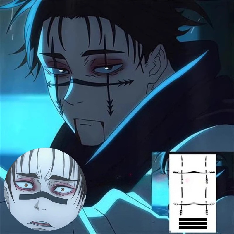 Choso Dövme Etiket Anime Jujut - Jujutsu Kaisen Uniform incelemesi ve fiyatı