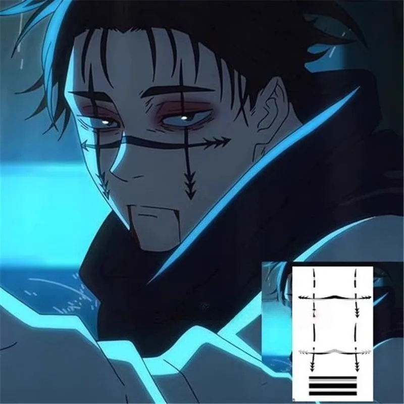 Choso Dövme Etiket Anime Jujut - Jujutsu Kaisen Uniform incelemesi ve fiyatı