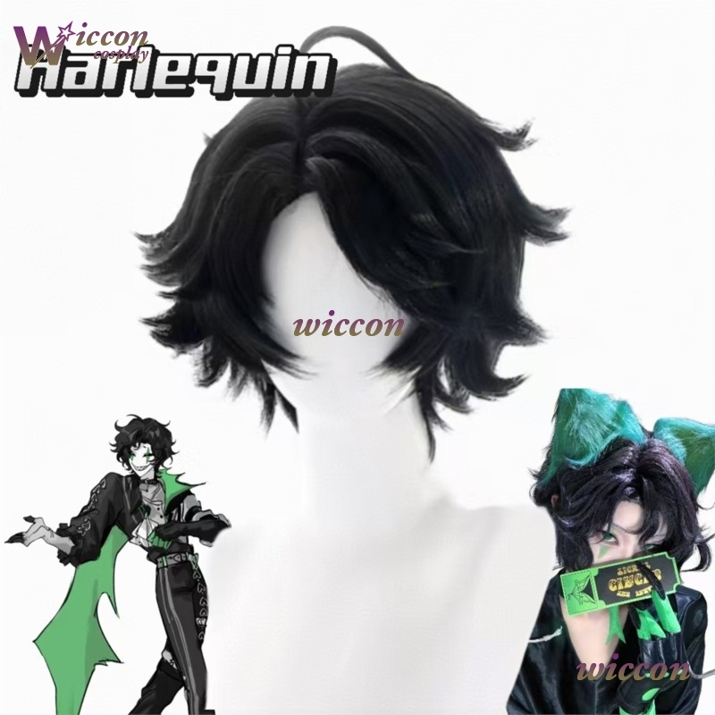 Mag The Freak Sirk Pierrot Pal - Cosplay Anime Black Hair incelemesi ve fiyatı